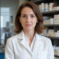 Portretul unui farmacist, cu un aer de încredere și expertiză